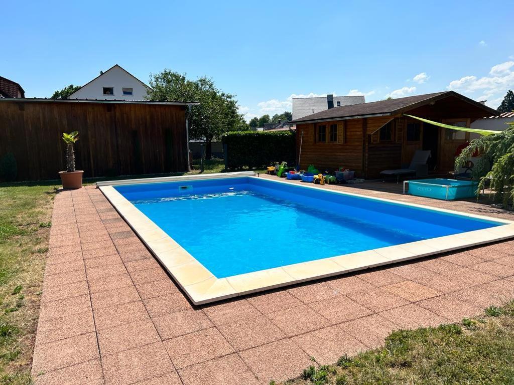 Ferienwohnungen Zur Elz - Traumhafte 160 Qm Wohnung Mit Pool Und Garten Naehe Des Europaparks Kappel-Grafenhausen Bagian luar foto